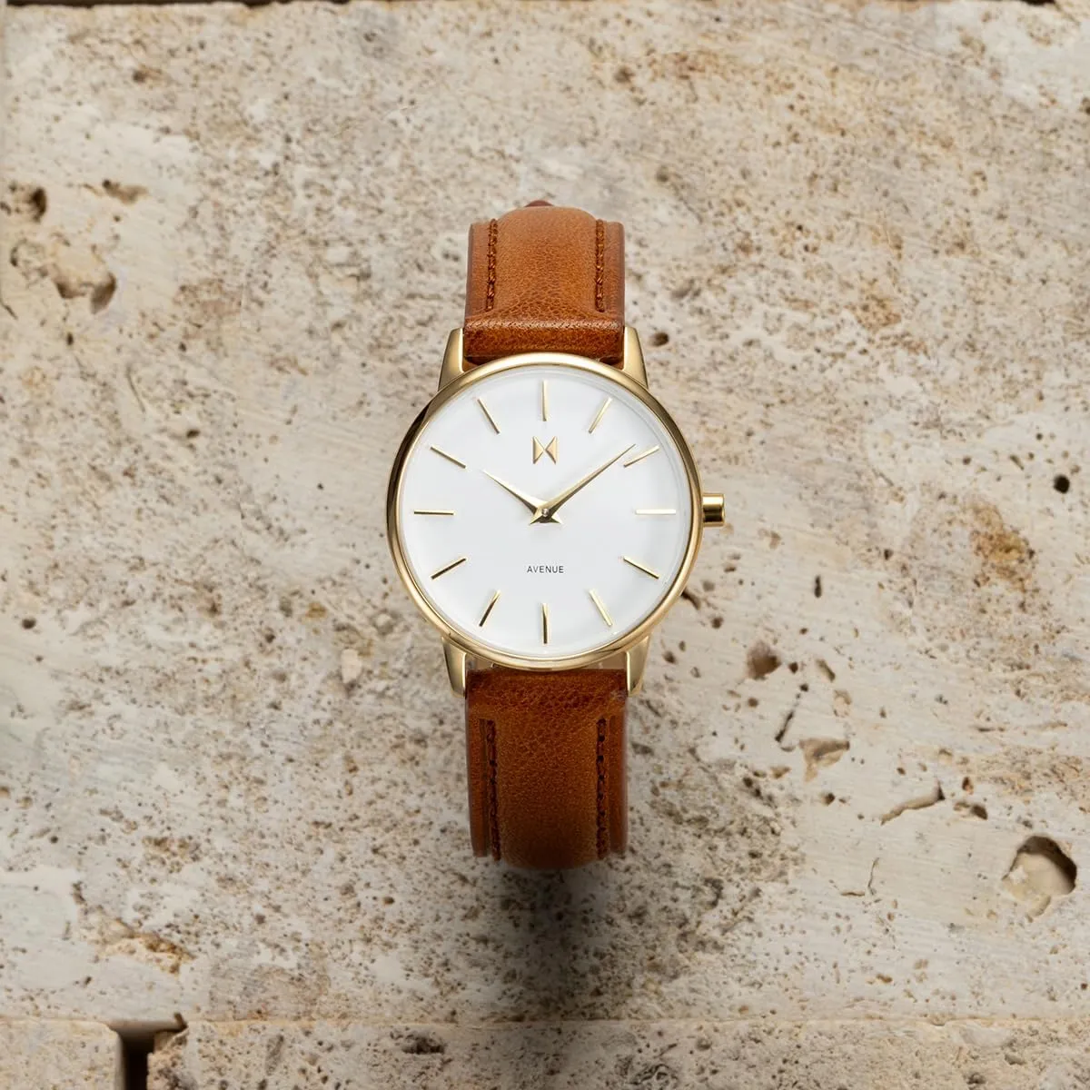- 3 ATM/30 Meters Water Resistance - 28 mm MVMT Avenue Women's Watch - Classic Minimalist colonizer distort libelous hurricane Style 