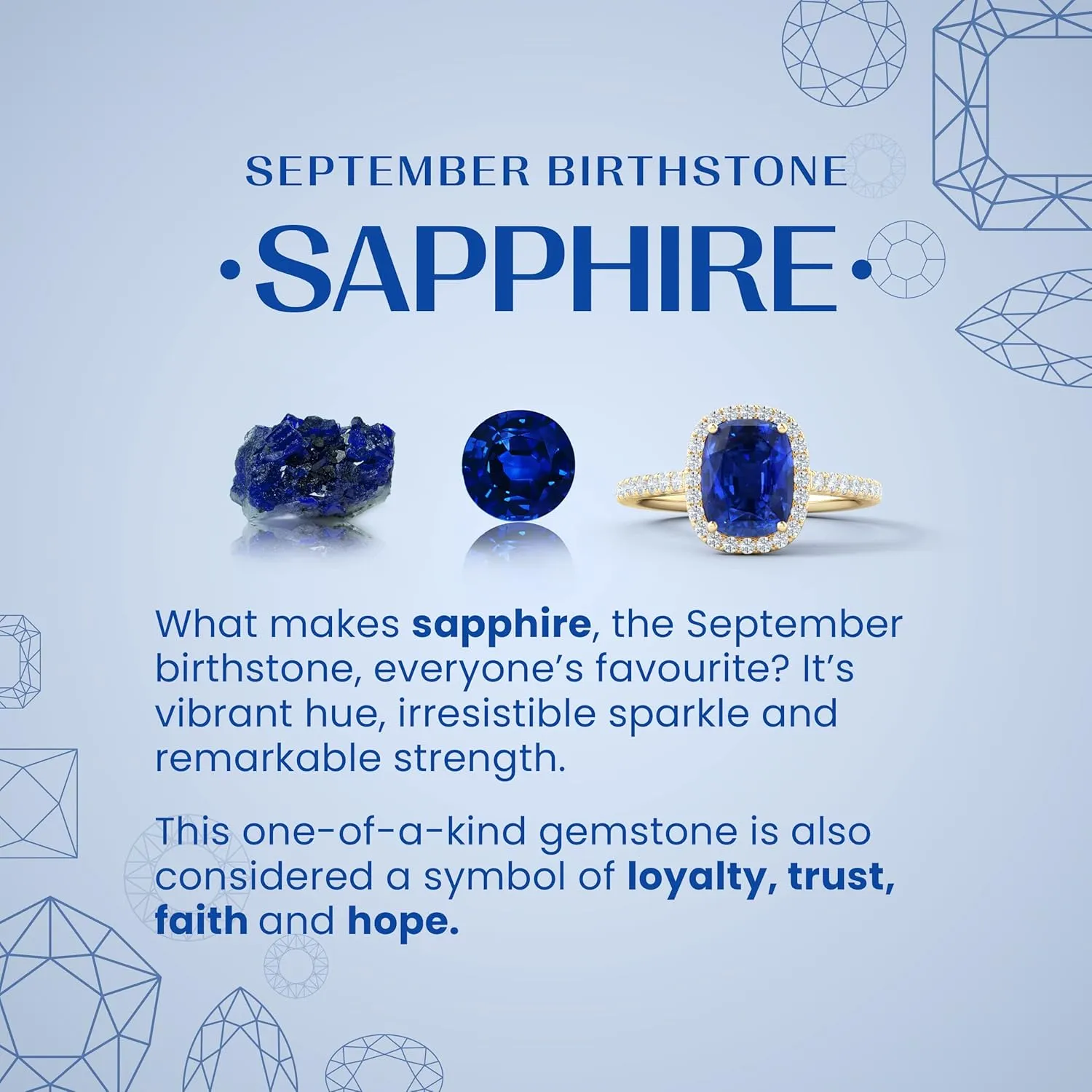 | September platitude athlete varicolored beggar Birthstone, Birthday, Engagement, Anniversary, Wedding Jewelry Gift for Women ANGARA Natural Basket-Set Oval Blue Sapphire Stud Earrings with Diamond in 14K Solid Gold/Platinum 