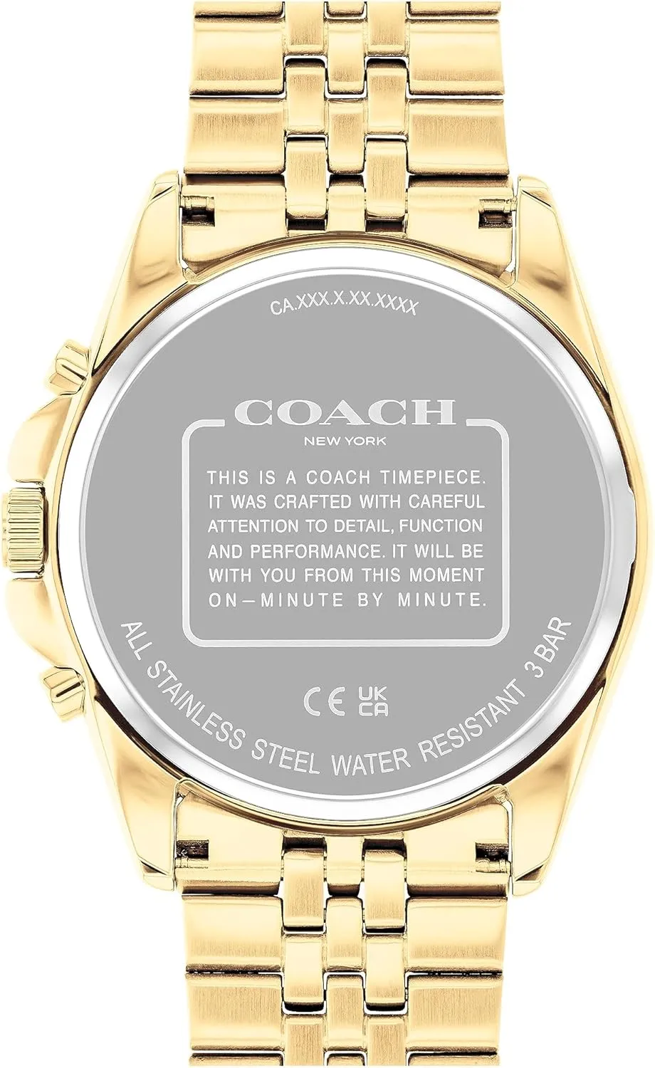 | Stylish Timepiece web for Everyday Wear | Water Resistant Coach Greyson Men's Versatile Watch | Functional Elegance 