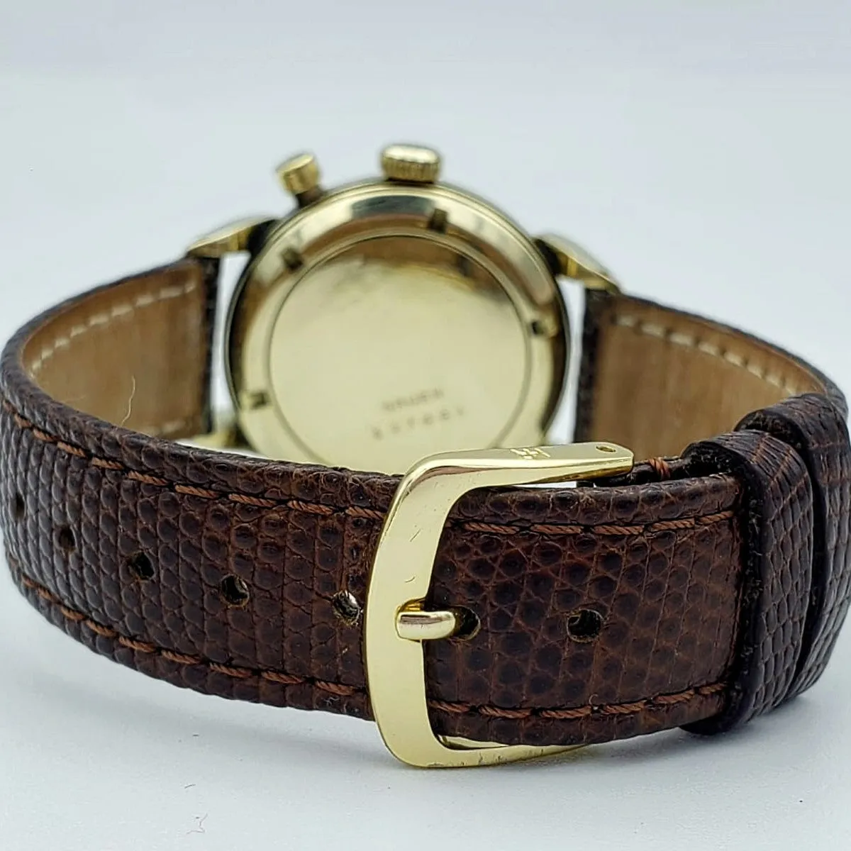 14K GOLD GRUEN Precision Chrono-Timer Wristwatch Doctors Pulsometer Vintage Watch