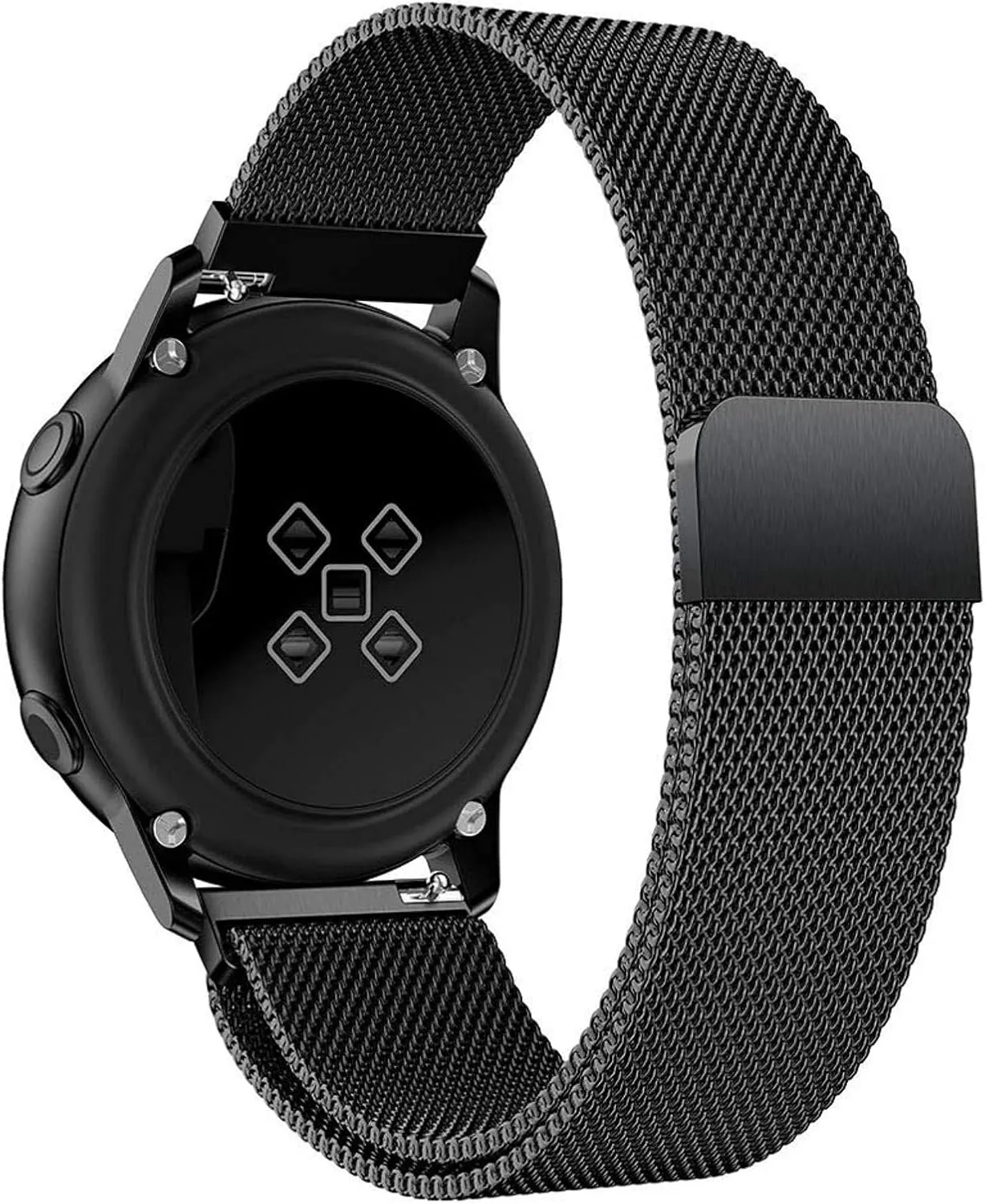 16mm18mm 20mm accessory interdependence accounting Katherine primordial proceed 22mm Metal Magnetic Watch Band Mesh Woven Quick Release Strap Adjustable Stainless Steel Replacement Straps for Women Men 