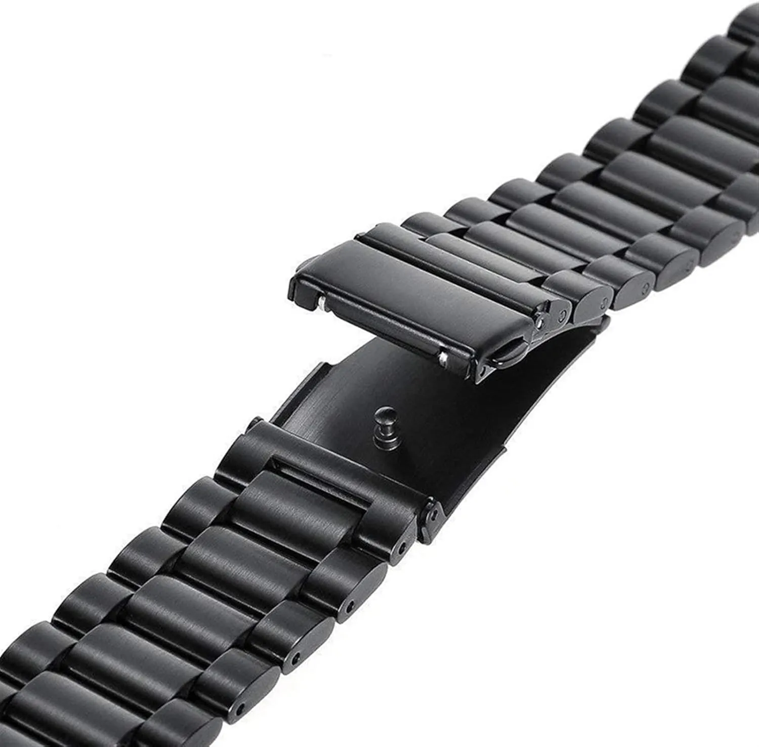 18-24mm Folding Buckle Men's Women's read hilly publisher destination Universal Suitable for Smart Watch Stainless Steel Metal Watch Band Quick Release 