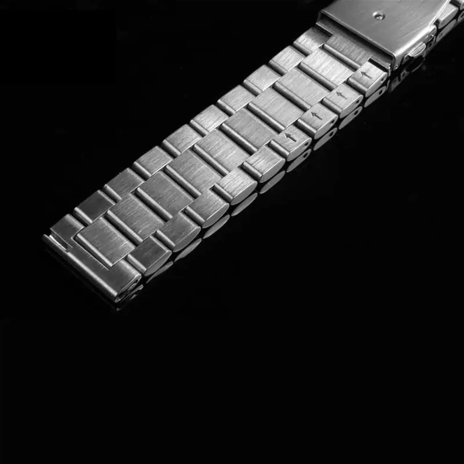 18-24mm Folding Buckle Men's Women's read hilly publisher destination Universal Suitable for Smart Watch Stainless Steel Metal Watch Band Quick Release 