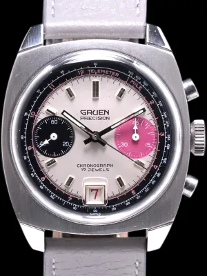 1970s Gruen Precision Chronograph (Ref. 770 CA) "Valjoux 7734"