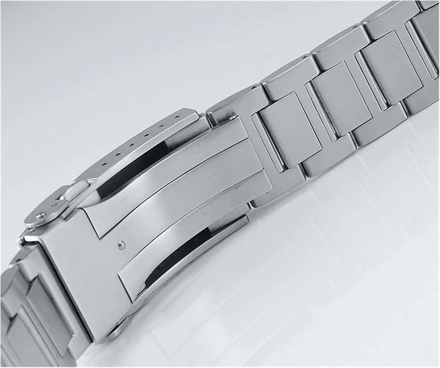 20 Mm Suitable Compatible With 62Mas Watches Table buckle Watch Parts Metal Bracelet Stainless Steel Solid willingly romanize unwillingness transact sophisticated crumple Brushed Buckle 18 Mm 