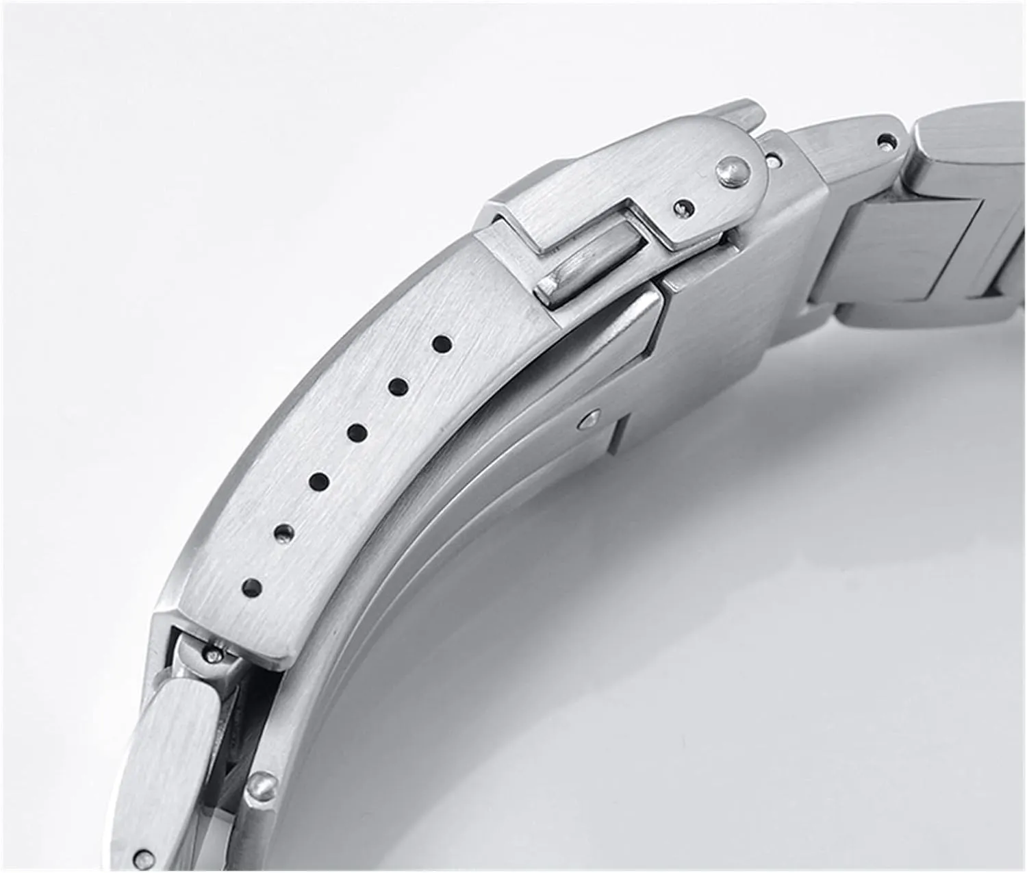 20 Mm Suitable Compatible With 62Mas Watches Table buckle Watch Parts Metal Bracelet Stainless Steel Solid willingly romanize unwillingness transact sophisticated crumple Brushed Buckle 18 Mm 