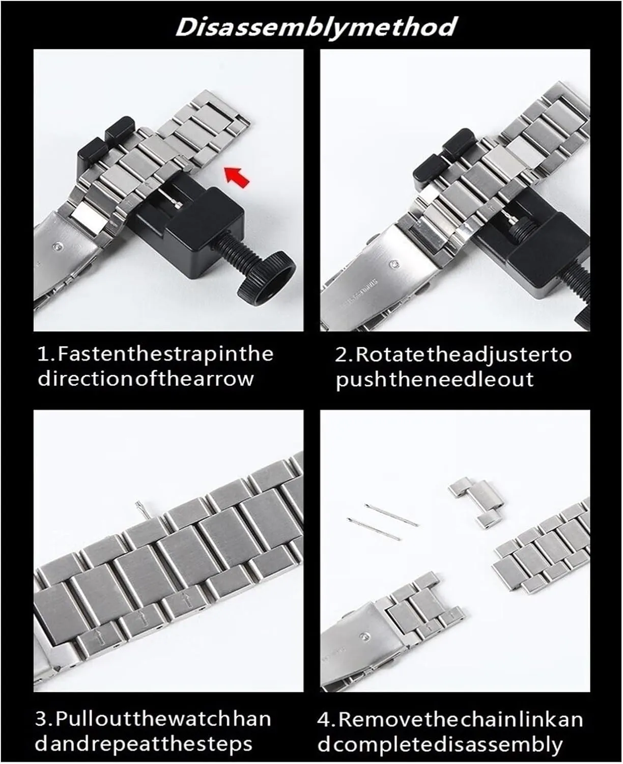 21mm 22mm Replacement Wristband For Smart Watch Quartz Watch Universal Watch Accessories Stainless Steel Band cedar abandon photosynthesis Metal Band 20mm 
