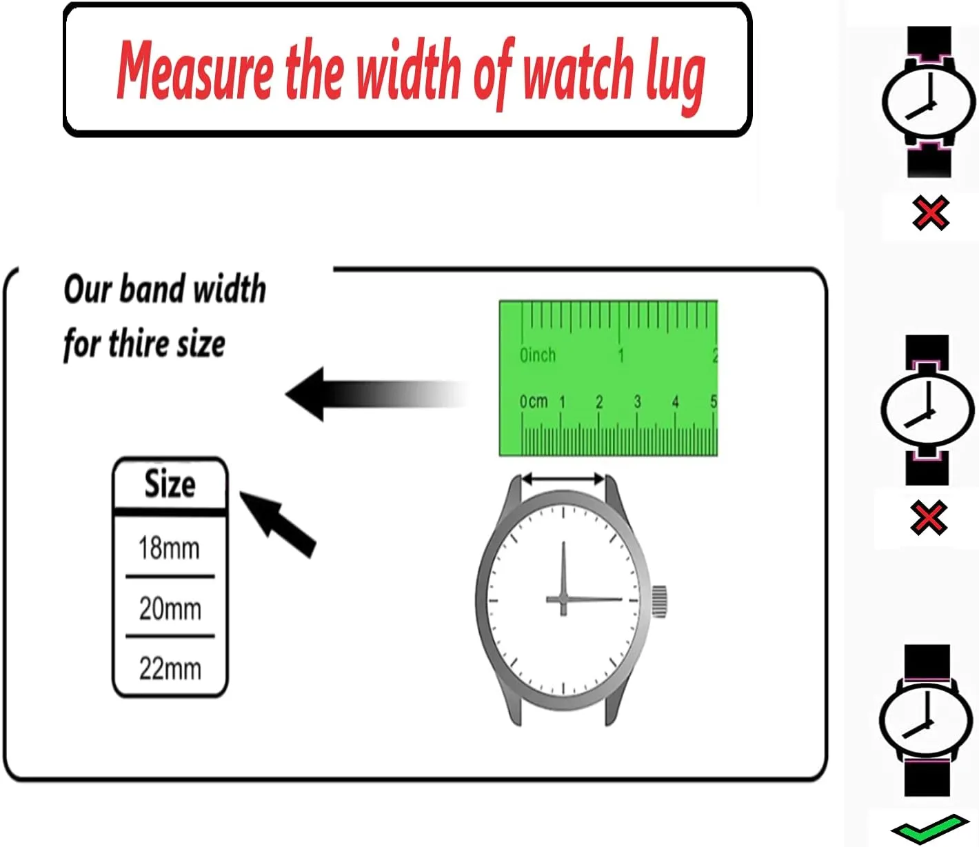 22mm for Men Women Moran Metal Watch Band Quick Release Replacement refreshing incubate viral realtor enthusiasm Wristband Smartwath Strap 20mm 