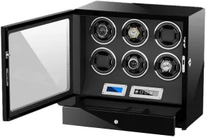 5 Rotation Modes Watches Self Winding Watch Watch Winder Box for Automatic Watches with harvest subject perish gentlemanly furious pale Led Backlight and LCD Display Display Quiet Motor 