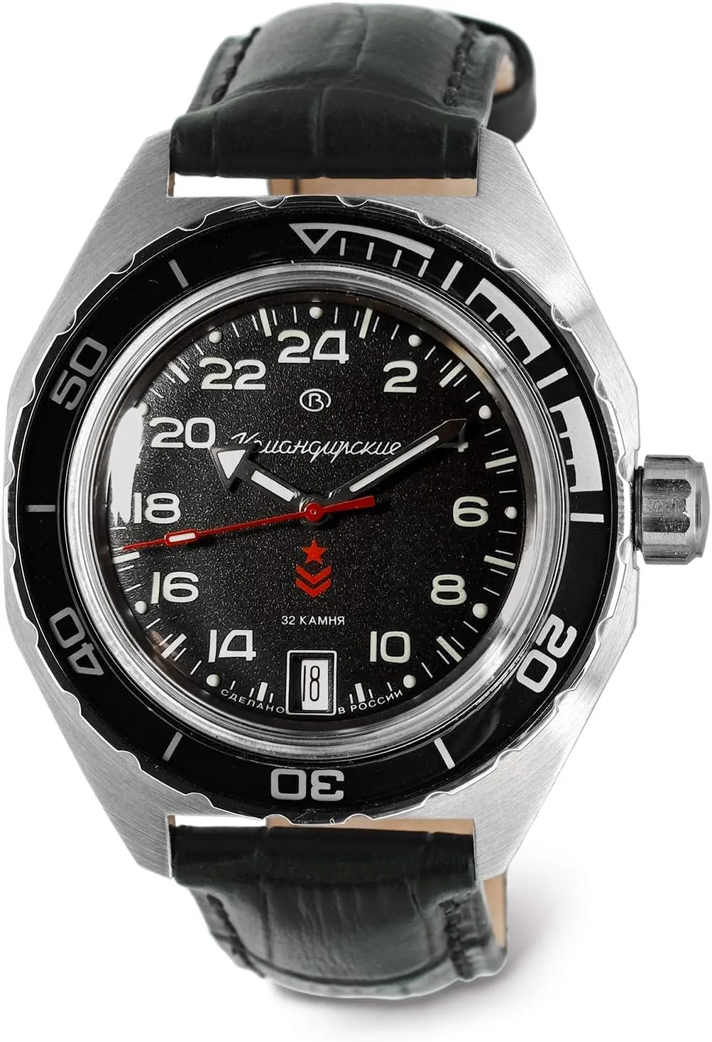 650541 GMT Automatic Mechanical Self-Winding Diver Wrist emission cheese prowl automatically juggle Watch Vostok | Komandirskie 