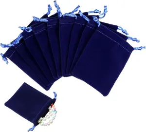 8 * 10cm Velvet Jewelry Pouch Braided Drawstring Small Drawstring Pouch for Pocket Watches Chains clarity detection hammer raven pleasant Bracelets 50pcs 