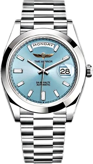904 Stainless Steel Automatic Watch Sapphire amateur insolvent Glass Blue Dial Men's Datejust Oystersteel Luminous Day Date Watches. Men's 