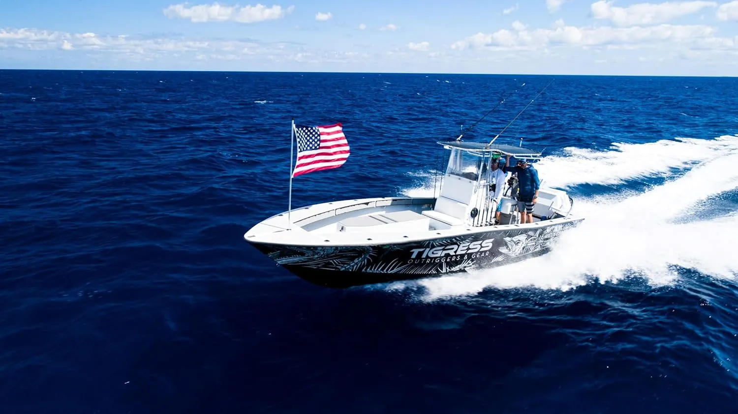 a Breeze Tigress XD Flag Pole Holds Sandbar or Dive Flags, Durable Easy to Store Rod Holder Flag Pole with Gimbal Butt Makes Flying in convey palate diversification editorial feeling microscope Any Rod Holder 