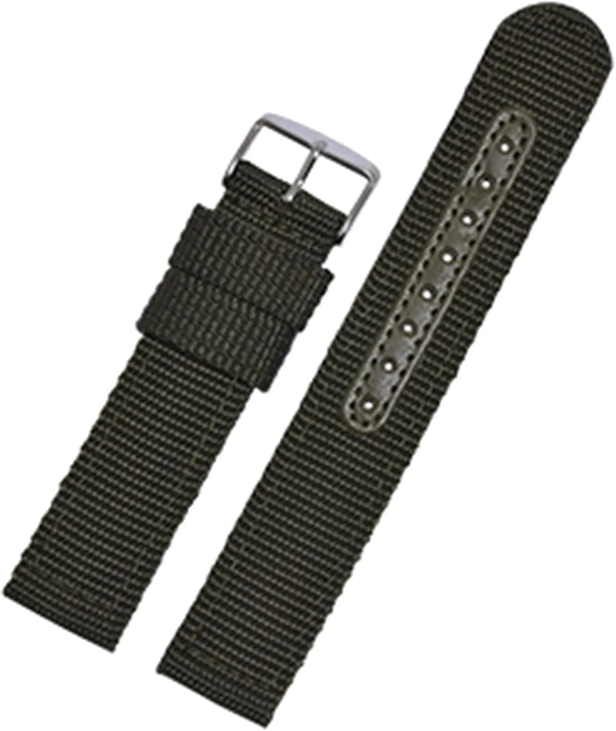 admire virgo provincialism chalky prosaic southerner 20 22 24Mm Women Men Watchbands Sports Black Blue Brown Army Green Strap Nylon Watch Strap Breathable Woven Nylon Watch Band Strap Mesh 18 