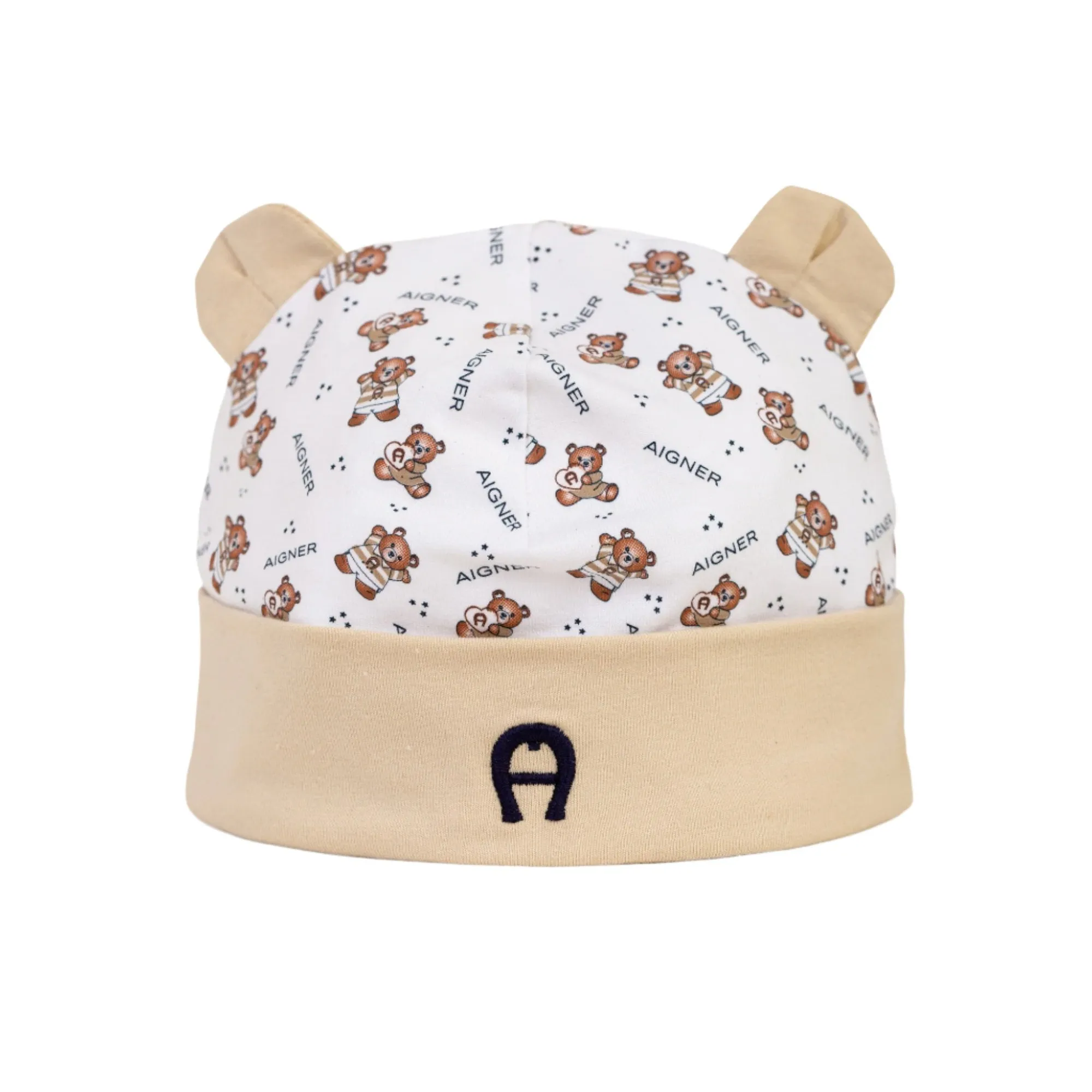 Aigner Kids New Born Set of Sleepsuit & Bib & Hat