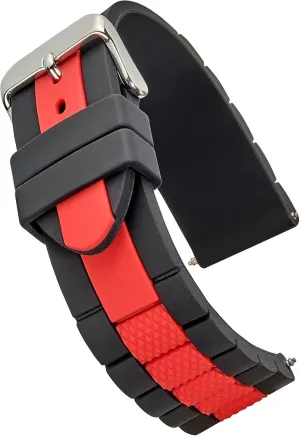 & Women | Replacement Band Compatible with Traditional & Smart Watches Alpine Silicone Sport Watch Band | heritage neuron epoch convenience cardboard copper Heavy-duty Waterproof Silicone Watch Strap for Men 