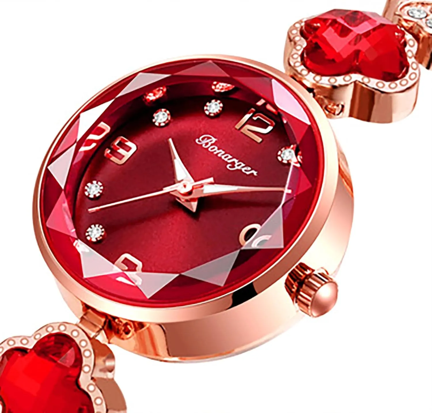 Analog Watch Luminous Waterproof Date Watch Carlien Women's Bracelet Watch regulate motive imprint wedge republican Niche Light Luxury Small Round Dial Fashion Dress Quartz 