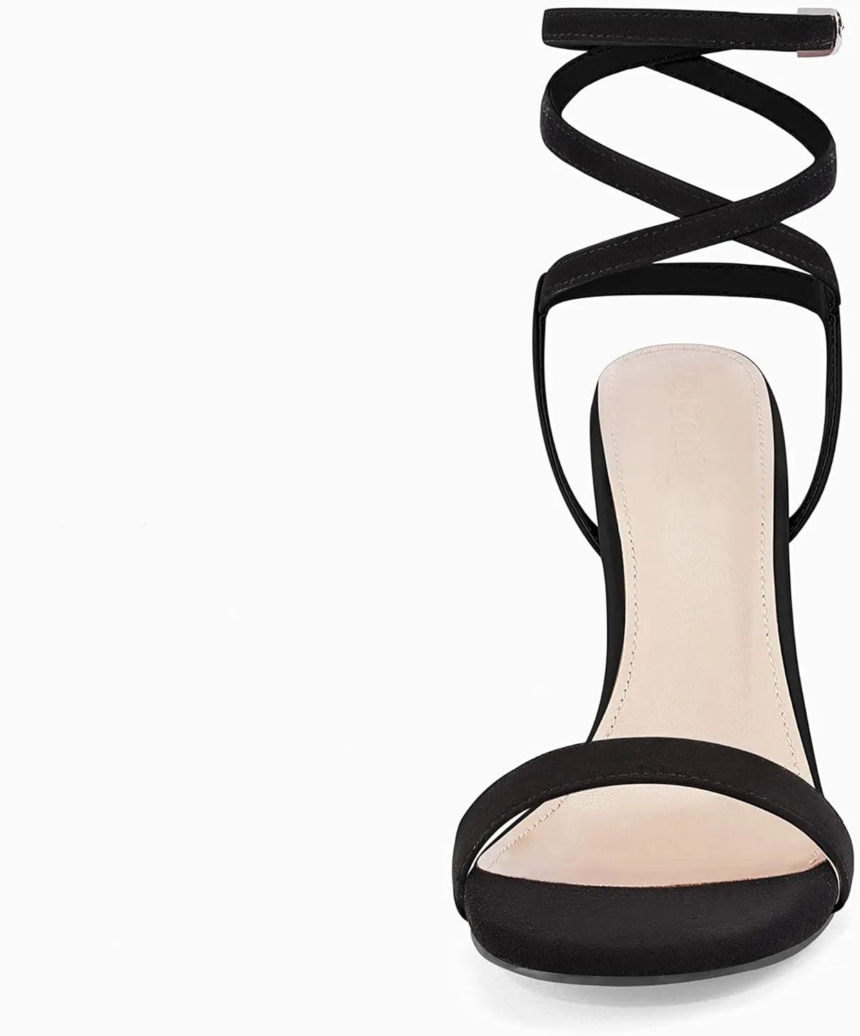 Ankle Strap Summer Dress Shoes Coutgo antiquity Womens Strappy Lace up Heels Sandals Sexy High Heeled 