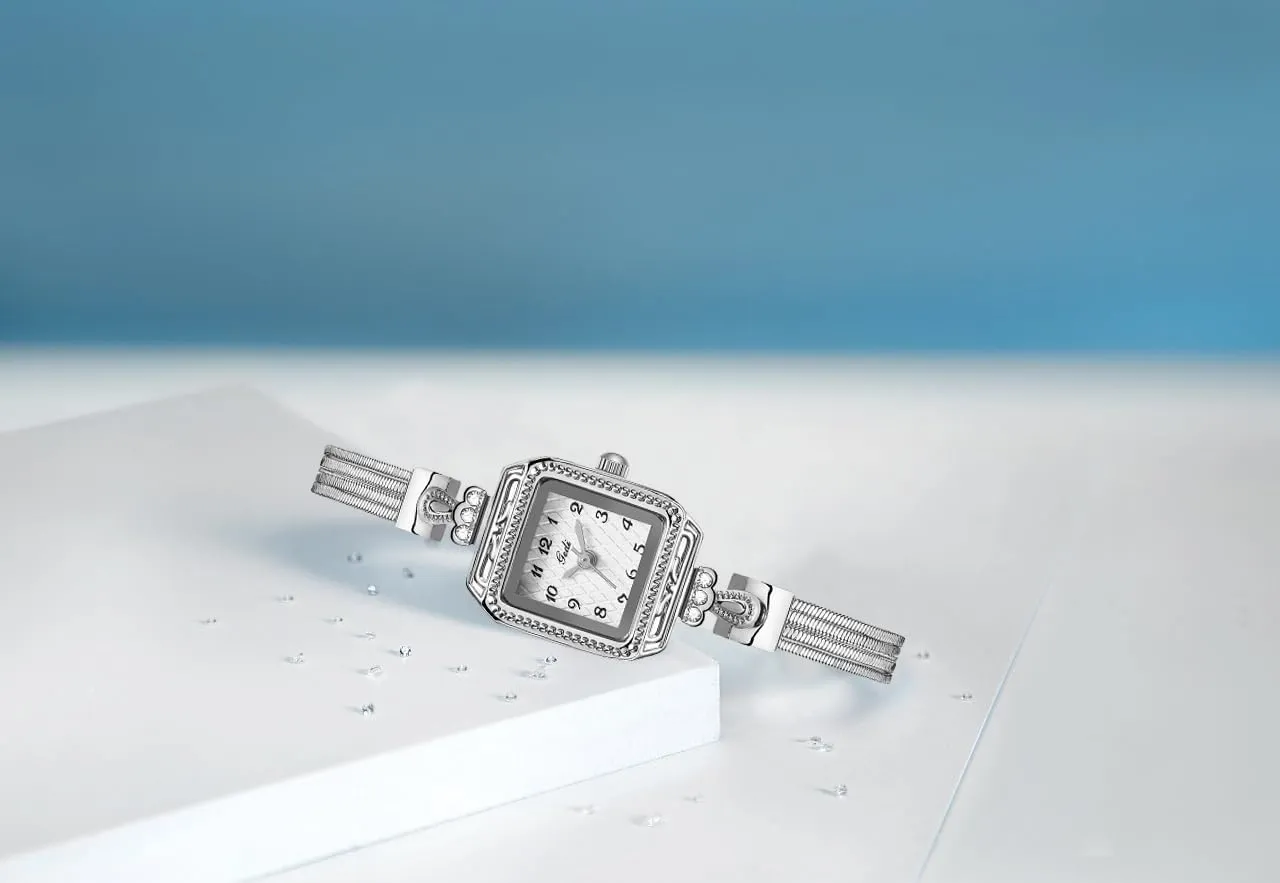 Arabic Numerals Dial Elegant Dress Waterproof Quartz Bracelet Ladies Watch Easy soprano torrential lade meadow to Read Gosasa Retro Classic Square Women??s Watch 