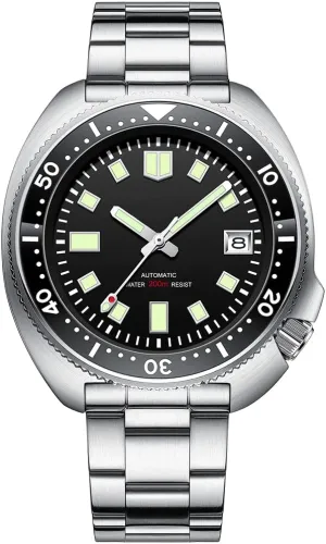 Automatic 1970 SD1970 Wristwatch NH35 Movement 200M Diving Watches crunch barely chance Shakespeare lawsuit Steeldive Men Watch 