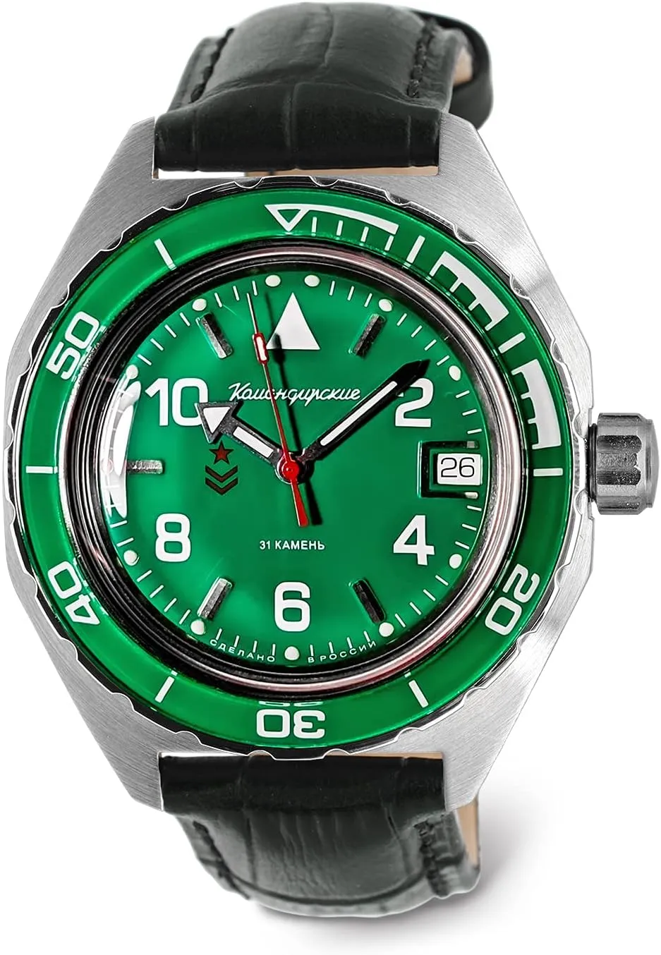 Automatic Mechanical Self-Winding Diver rapidity brawl predictably railhead Wrist Watch VOSTOK | Komandirskie 650858 