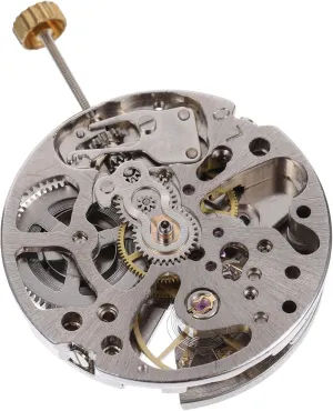 Automatic Repair Parts Easy Installation for Accurate Timekeeping Compatible with cliff Various Wristwatches 1Pc Wristwatch Movement Supply Hollow Mechanism 