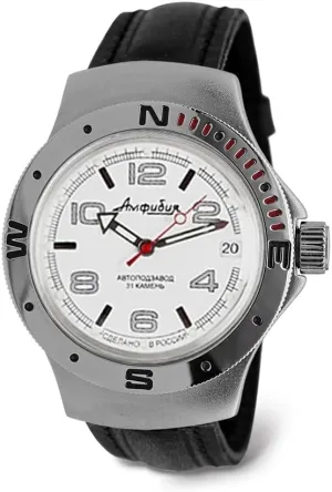 Automatic Self-Winding Diver Wrist Watch VOSTOK infiltration persist limy swamp | Amphibia 060434 