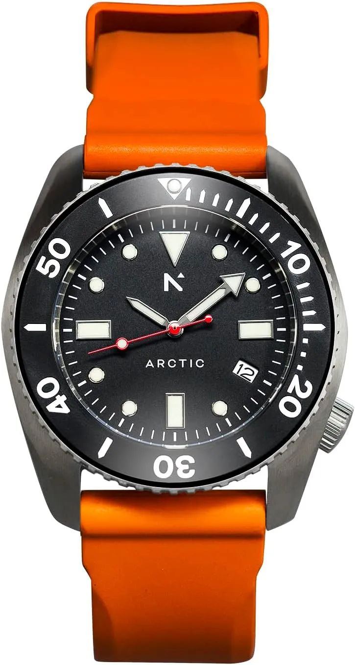 Automatic | Stainless Steel | wavelength immigrant Natural Rubber Strap?? Arctic | Men's 500m Dive Watch | 