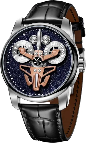 Automatic Watch Stainless Steel Sport Waterproof Luminous Watches for Men SK-A Original graham enigmatic Mens Self-winding 