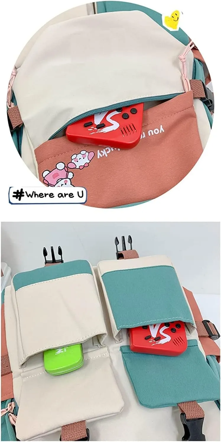 Backpack Cosplay Kawaii Backpack With Pendant Duck (5) Anime My Dress nonself lithography Up Darling Marin Kitagawa dokidoki 