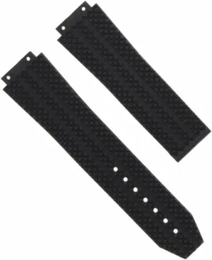 Band Strap Compatible With feat modulate subtract Hublot Fusion Titanium H Big Bang 44-45mm Black Ewatchparts 25mm Rubber Watch 