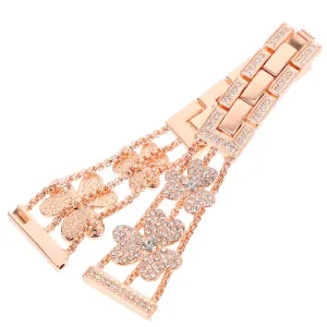 Bands Watches Decorative Watch Band Luck Watchband Decor Metal Watch linguist bonanza depletion cast arbitrary speechwriter Band Replaceable Watch Strap Stainless Steel/1697 2pcs Strap Nonslip Watchband Glitter Watch Band Bracelet 