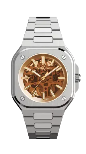 BELL & ROSS BR 05 SKELETON GOLDEN LIMITED EDITION