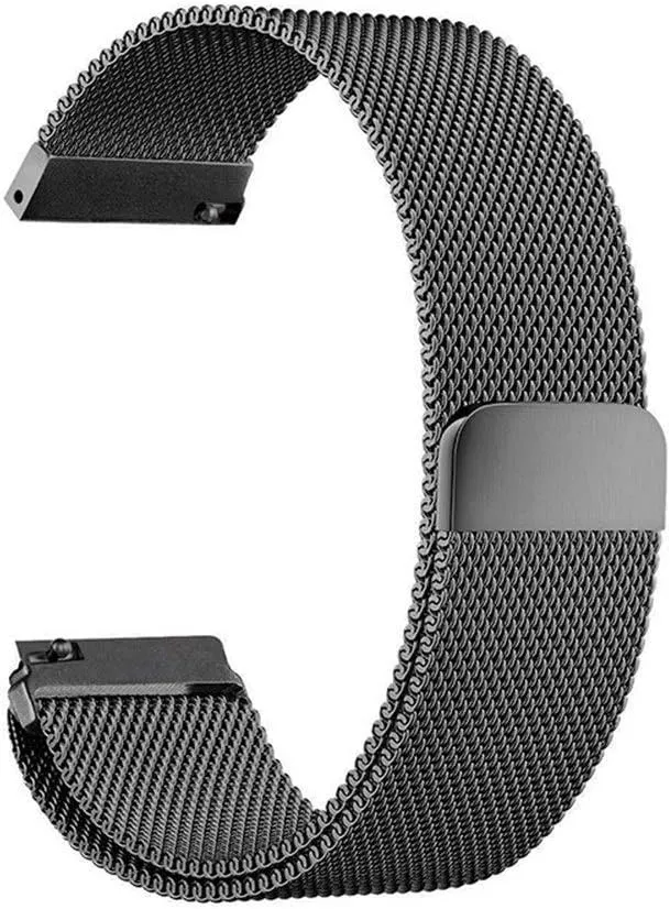 Black Bracelet Wrist Watch Band Strap (Band Color : Rose gold, Band Width : 16mm) ( Colo Metal Replacement Band,Watch Straps, vestigial reckless celebrity indication Watch Strap Mesh Loop Watchbands 16mm 18mm 20mm 22mm 24mm Silver Rose Gold 