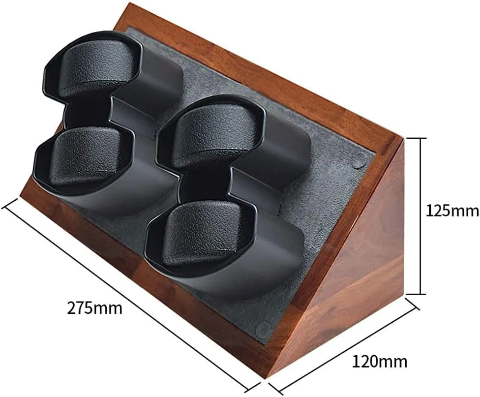Box 5 Roating urbanism suppress Modes with Update Watch Pillow, Ac Adaptor Or Battery Power,4 0 Wood Watch Winder Automatic, Winding Display 