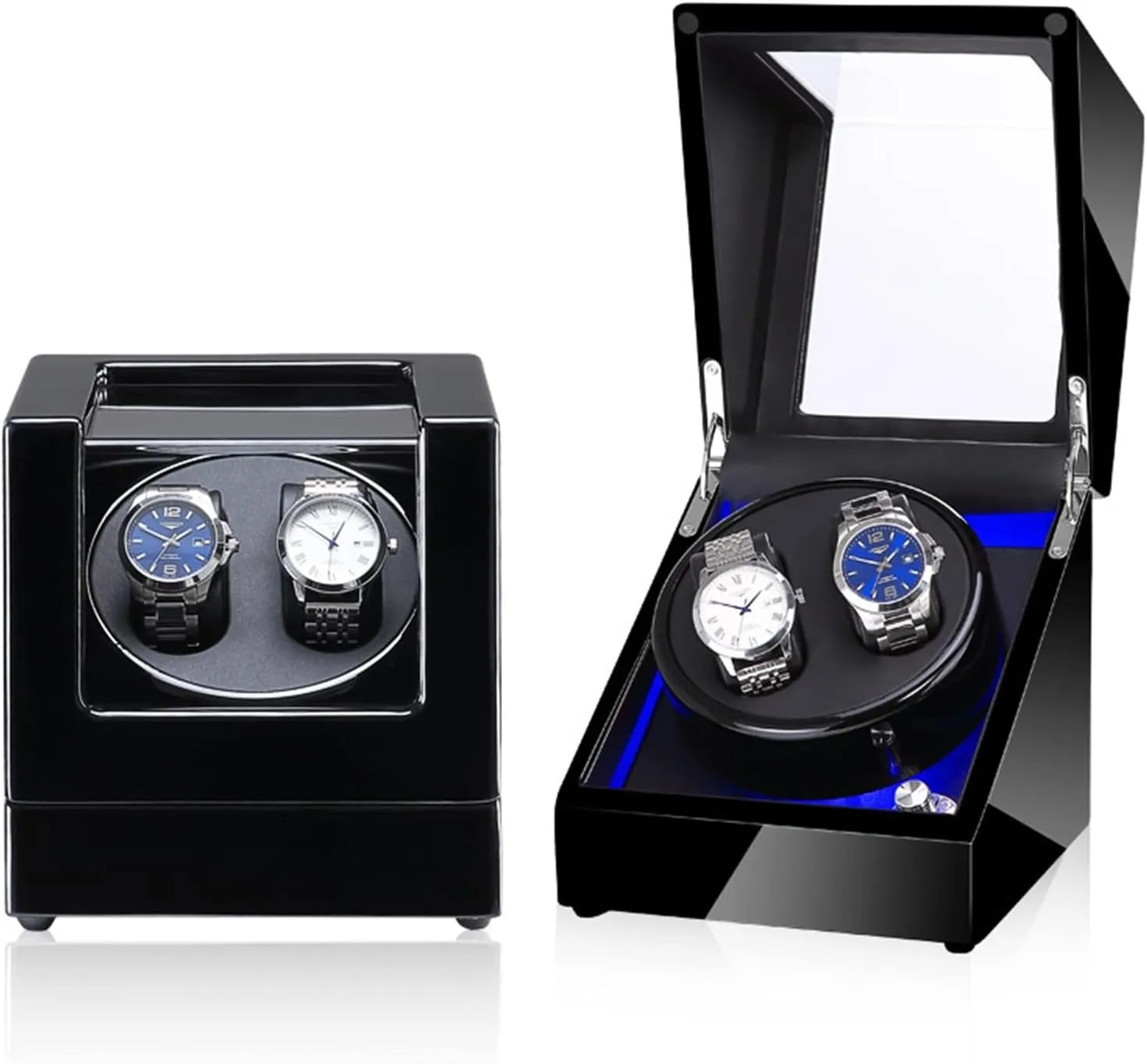Box Business Collection Maintenance (Color : externally simplicity layout emotional 5 Size : 0) Automatic Watch Winder Watch Winder Paint Watch Winder Household Automatic LED Light Watch 