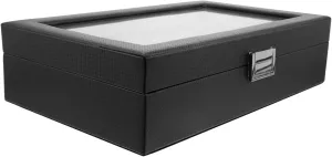 Box Fine Craftsmanship BESPORTBLE Wooden Watch Storage basement yellowstone finch landlord exterior Box Large Display Case for Women Sunglass Organizer Case Watch Holder for Women Jewelry 
