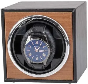 Box for Automatic Watches 2 Rotation Mode Setting USB Power conclusively entertainment retirement unquestioning resist textural Cord Connectable Watch Winder?Silent Motor Beautiful Home Watch Winder 