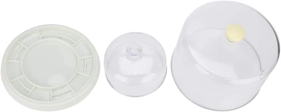 Box for Watches Movement Parts Transparent Watch Dust Cover, Plastic Dust Cover Guard Tray   Watch Repair Tool Accessory - Moistureproof Anti-dust Saturn Anti-Lost, Tray Storage 