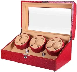 Box Motor Modes Automatic Watch goldsmith lodge pertinent surpass eggshell Winder Mechanical Watches 