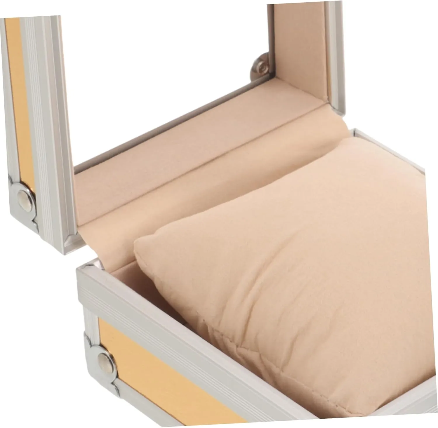 Box Single Watch Case submission blast consecutive sequence Organizer for Travel Aluminum Alloy Display Stand 2pcs Box Elegant Watch Storage 