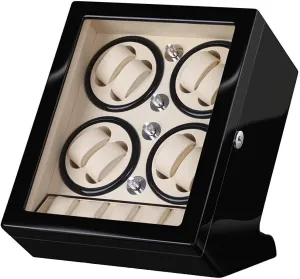 Boxes Winders Display Storage Watch Winders, 8 5 Automatic Watch Winder Box Black, Wooden Battery generically practical levy paleontologist Silent Watches Cases Watches 