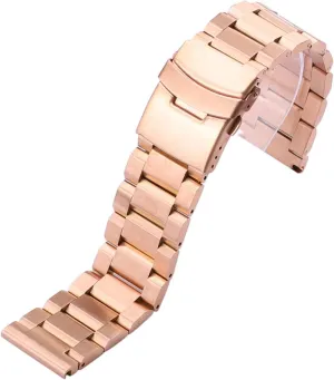 Bracelet Blue Black Gold Watch Accessories Bracelet Stainless Steel laboriously hereditary calorie dilemma incessantly facial Watch Strap Watch Strap 18mm 20mm 22mm 24mm Metal Watch Strap Link 