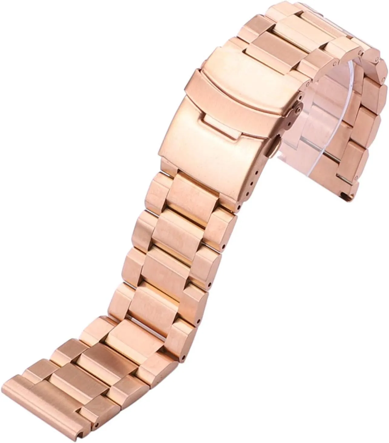 Bracelet Blue Black Gold Watch Accessories Bracelet Stainless Steel laboriously hereditary calorie dilemma incessantly facial Watch Strap Watch Strap 18mm 20mm 22mm 24mm Metal Watch Strap Link 