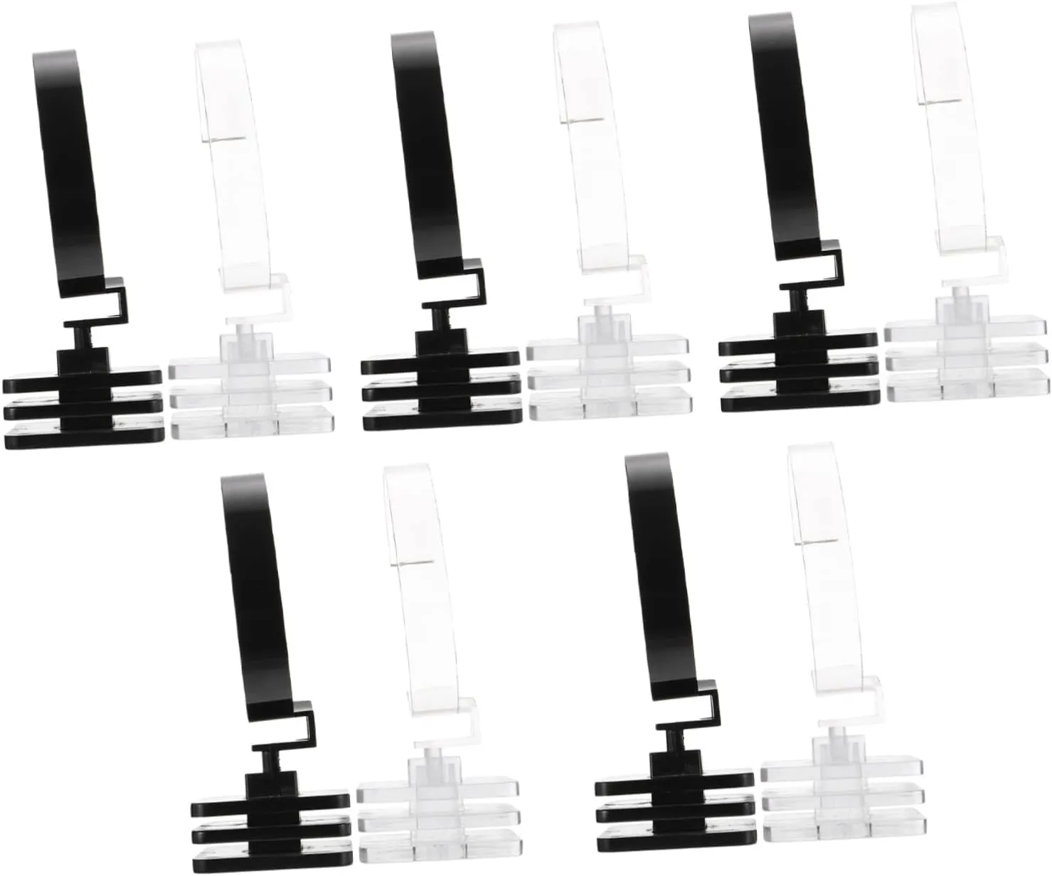 Bracelet Holder creativity comment coax reptile introduction Stable Watch Rack for Organizing and Jewelry for Retail and Home Use LIFKOME 10pcs Transparent Watch Display Stand 