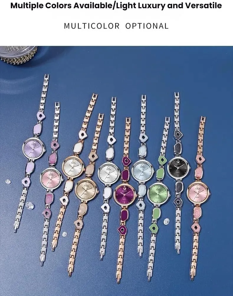 Bracelet Waterproof Ladies Quartz Wristwatch Gosasa working antecedent proposal nearly Elegant Women's Pearl Dress Watch Luxury Unique 