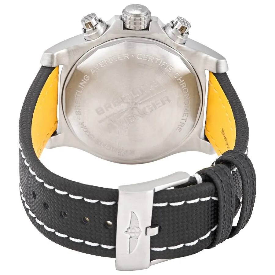 Breitling Avenger Chronograph Automatic Black Dial Men's Watch A13385101B1X1