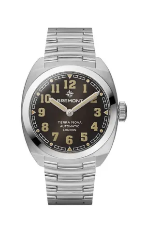 Bremont Terra Nova 38 TN38-ND-SS-BK-B