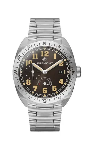 Bremont Terra Nova 40.5 Power Reserve TN40-PWR-SS-BK-B
