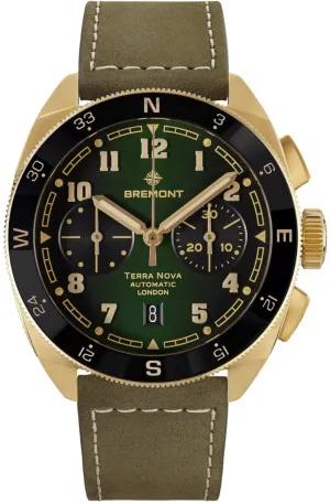 Bremont Terra Nova Chronograph Bronze Leather Watch